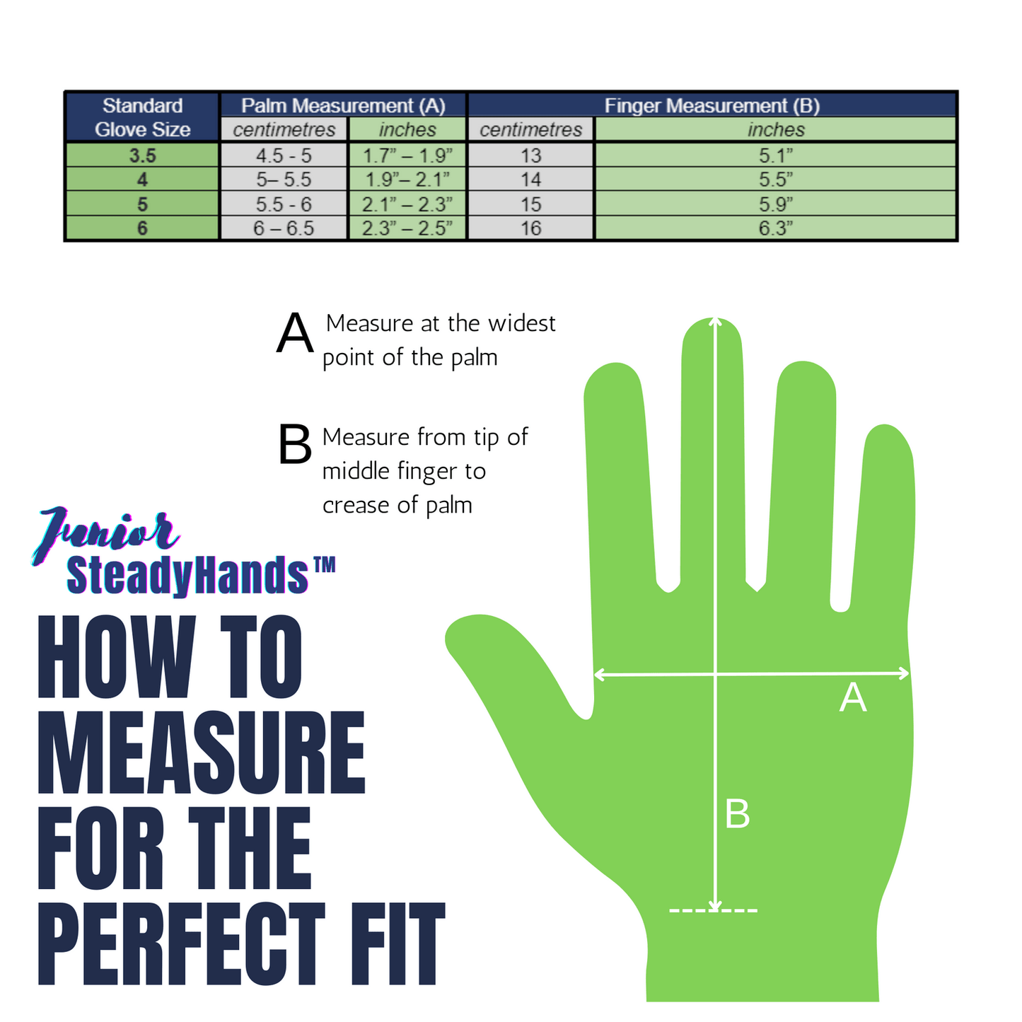 Junior SteadyHands Riding Gloves