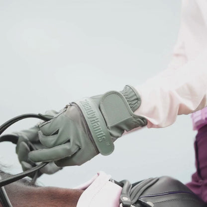 SteadyHands Riding Gloves - GREY
